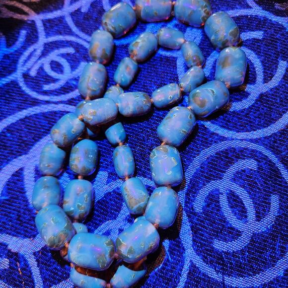 Vtg Baltic Amber Necklace Cognac Natural Inclusions Graduated Bead 28" 104 Grams - Picture 15 of 15